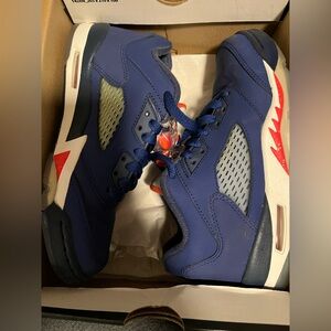 SOLD Air Jordan 5 Retro Low Big Kids Grade School 4.5Y Sneakers